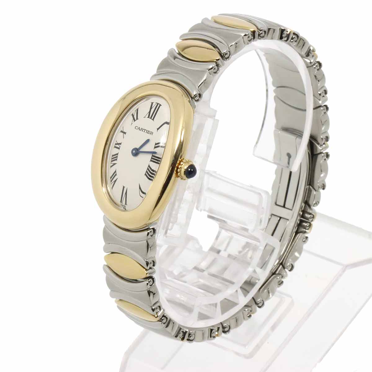 Baignoire belle Epoque W40002F2 750 YG Quartz Cream Dial