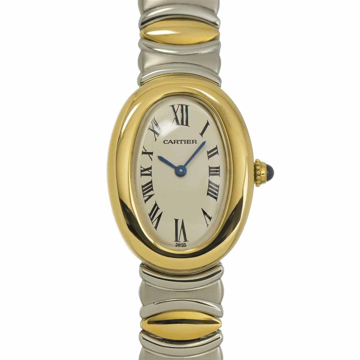 Baignoire belle Epoque W40002F2 750 YG Quartz Cream Dial