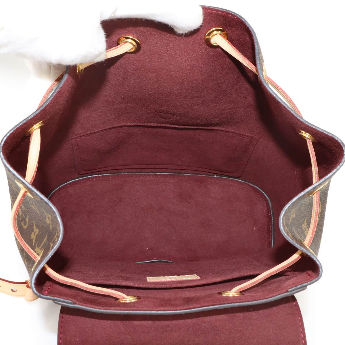 Monogram Montsouris Backpack Brown M43431 Purse