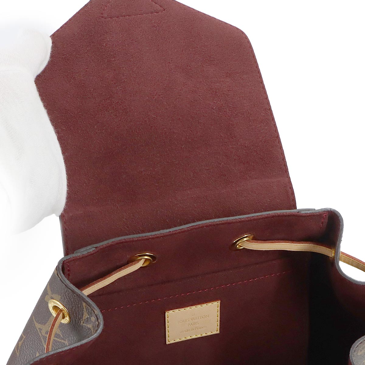 Monogram Montsouris Backpack Brown M43431 Purse