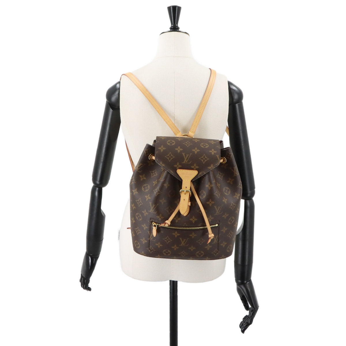 Monogram Montsouris Backpack Brown M43431 Purse
