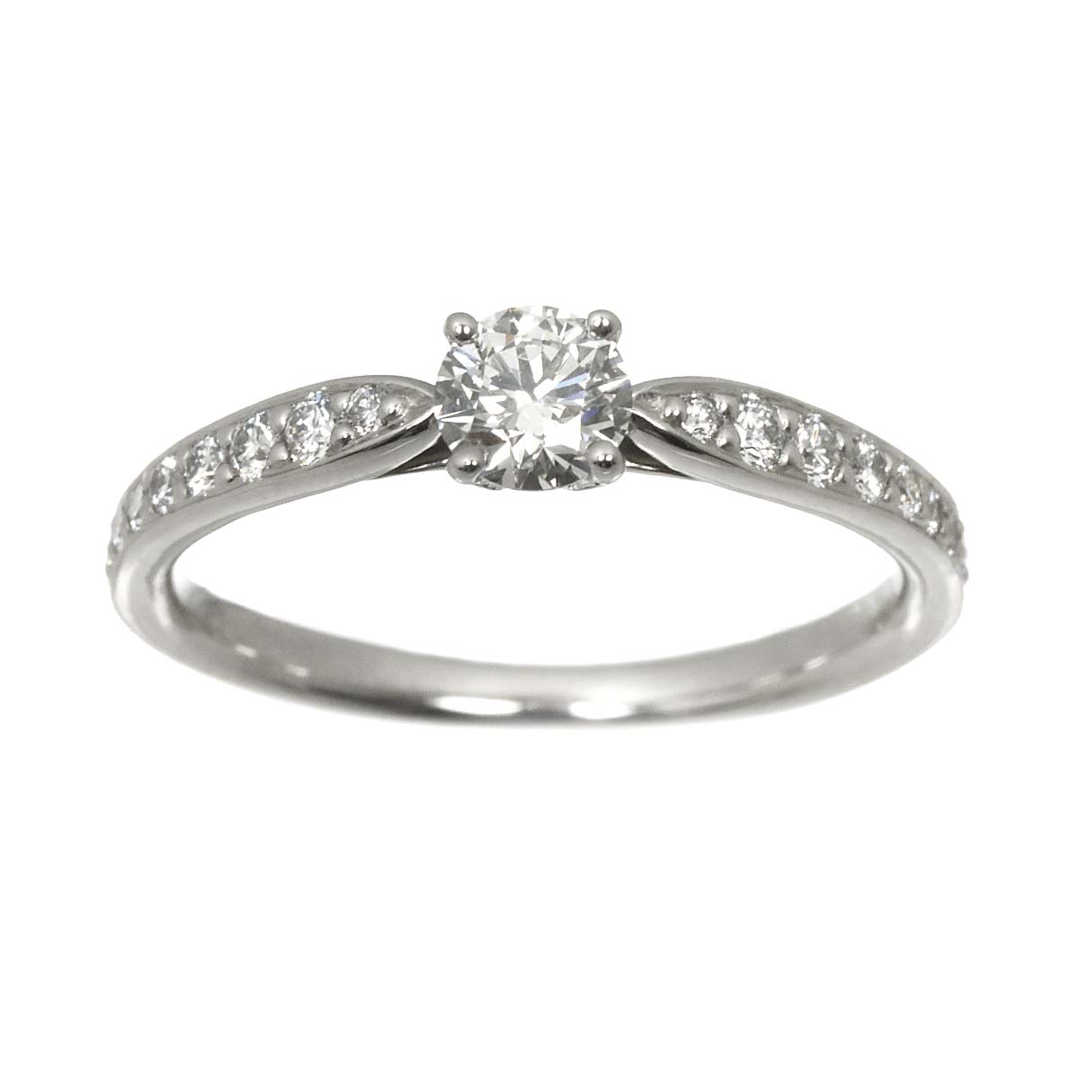 Harmony Diamond 0.31ct Ring Pt Size5.5-5.75(US)