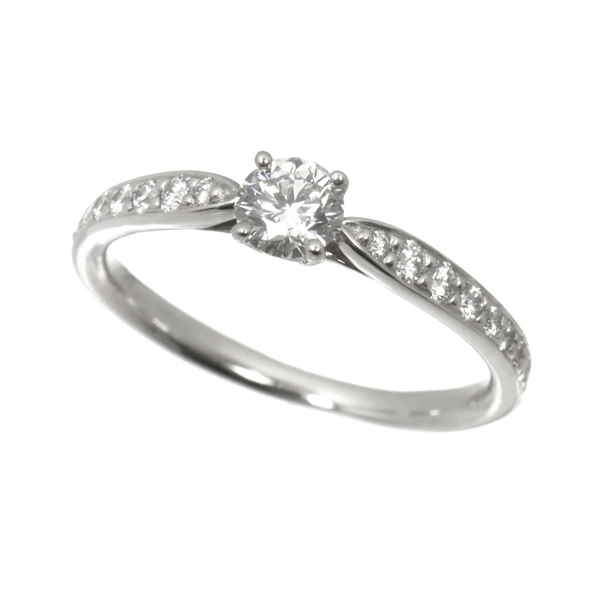 Harmony Diamond 0.31ct Ring Pt Size5.5-5.75(US)