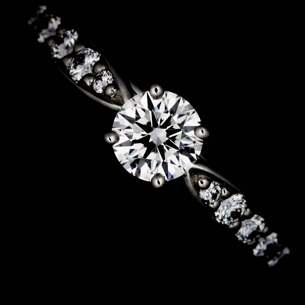 Harmony Diamond 0.31ct Ring Pt Size5.5-5.75(US)