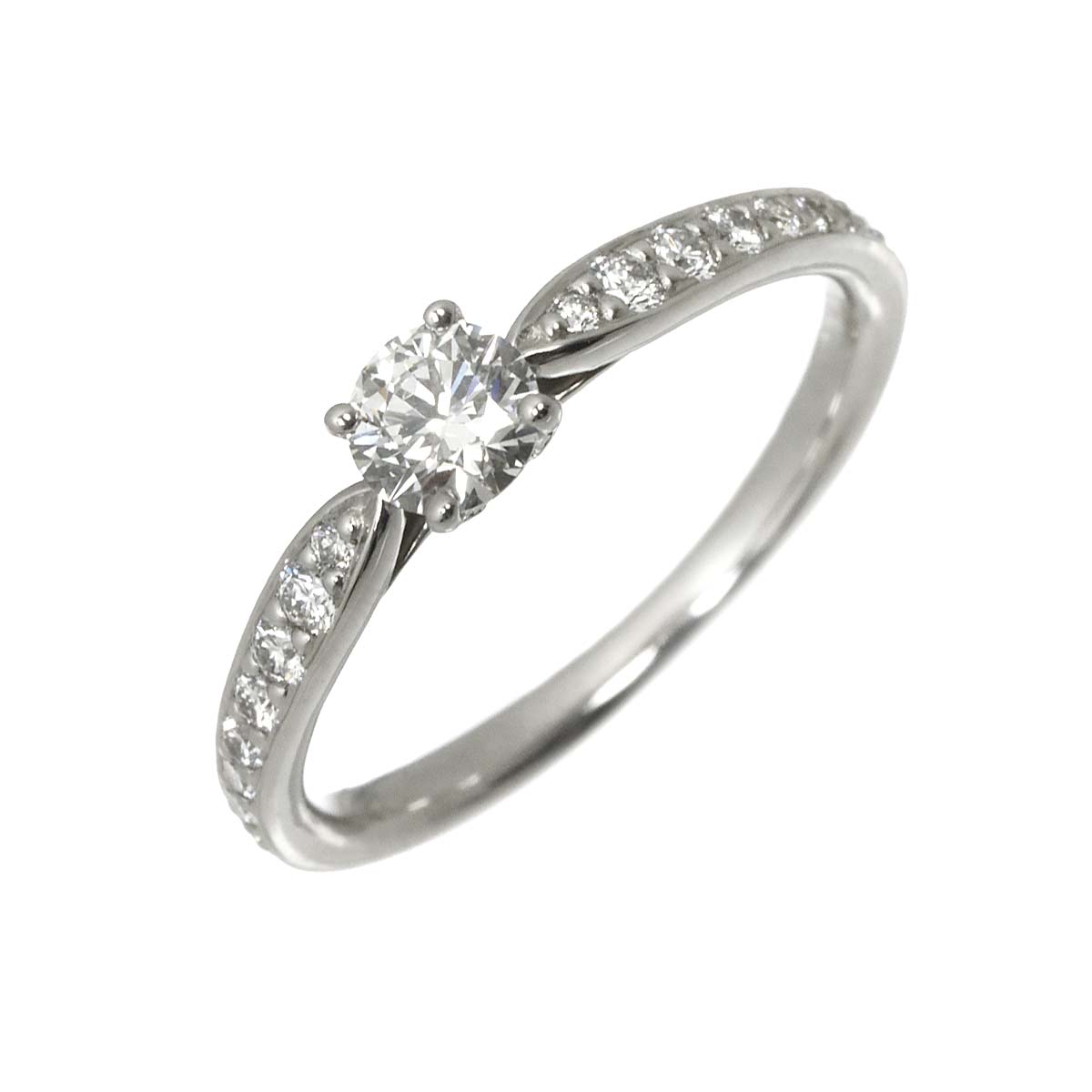Harmony Diamond 0.31ct Ring Pt Size5.5-5.75(US)