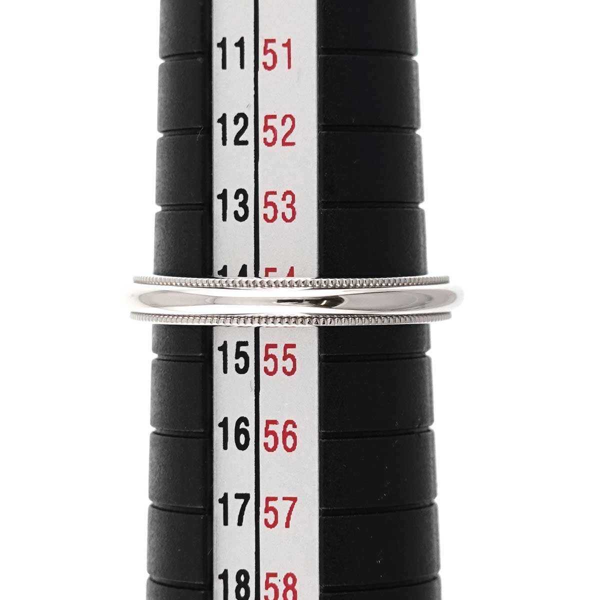 Milgrain Band Ring Pt Platinum Size6.75(US)