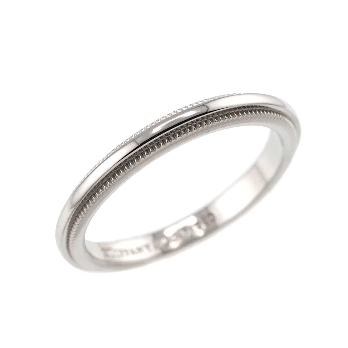 Milgrain Band Ring Platinum size4-4.5(US)