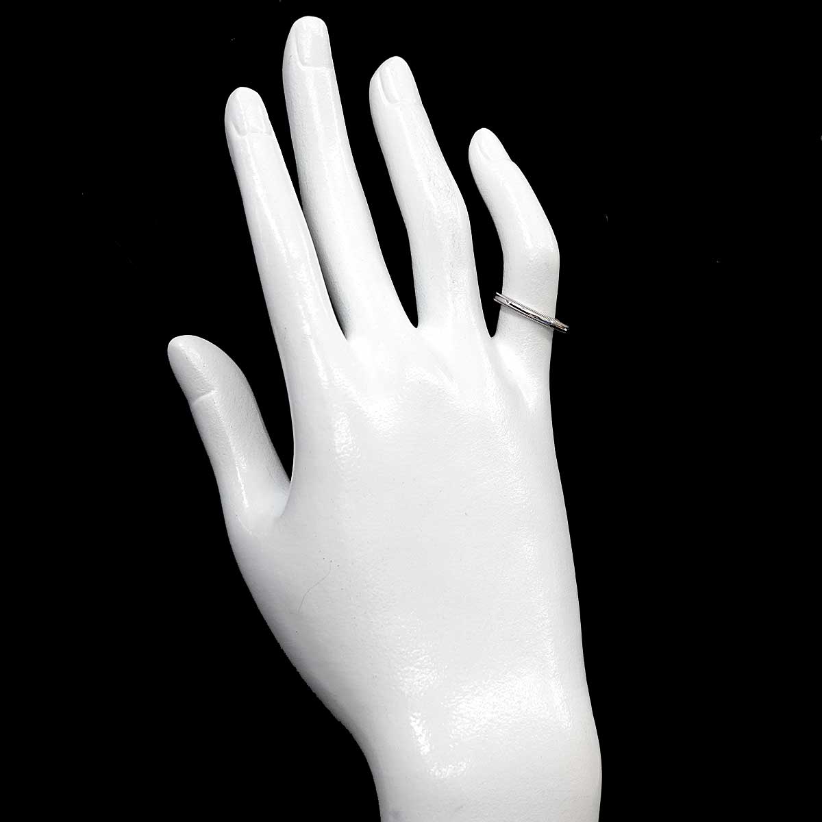 Milgrain Band Ring Platinum size4-4.5(US)