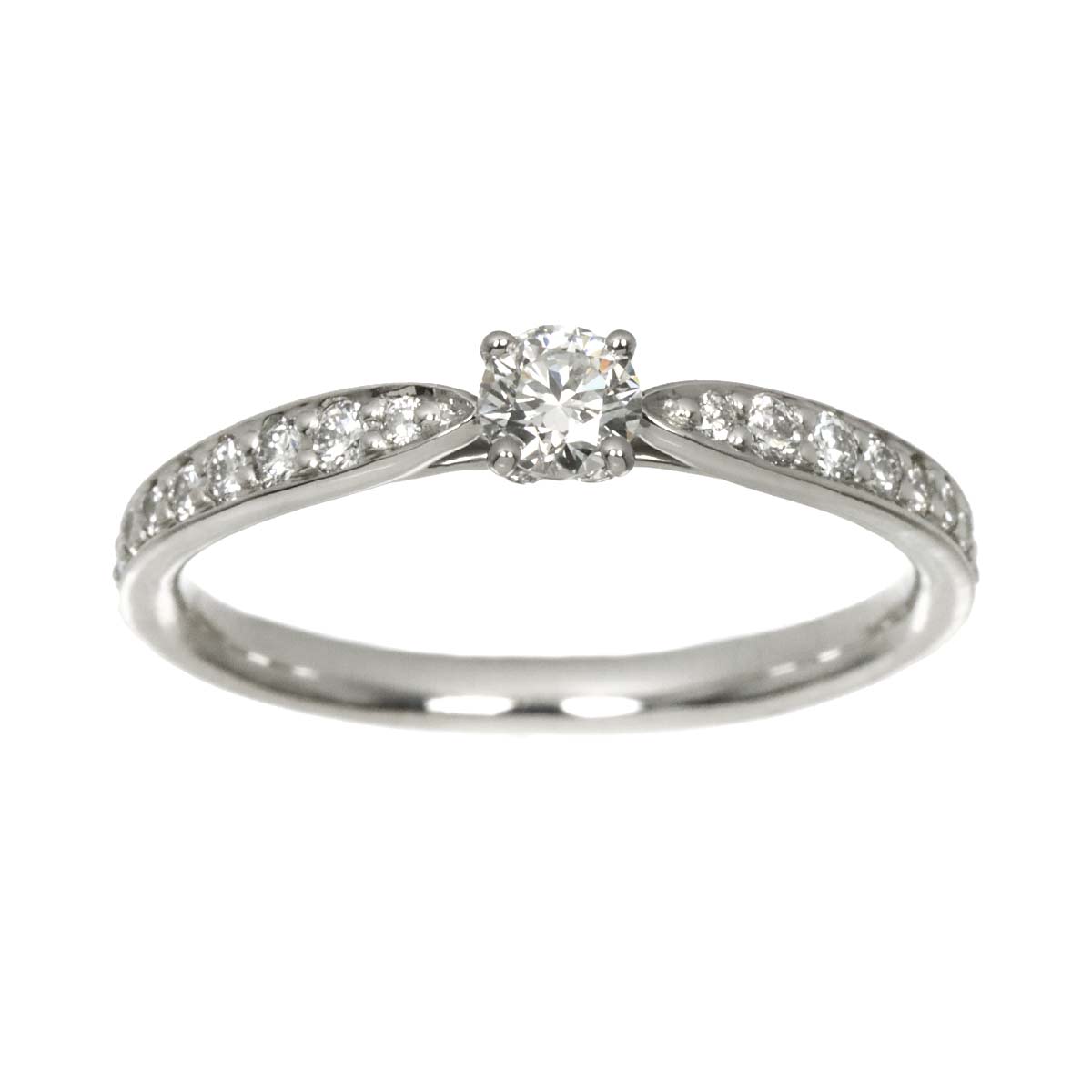 Harmony Diamond 0.18ct Ring Pt Size5.75-6(US)