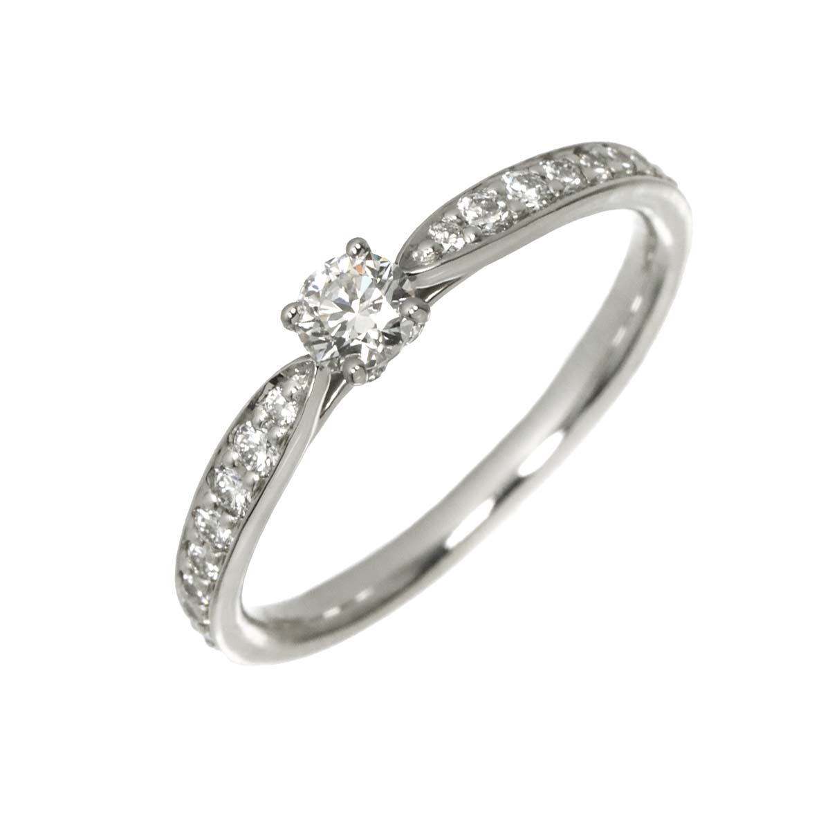 Harmony Diamond 0.18ct Ring Pt Size5.75-6(US)