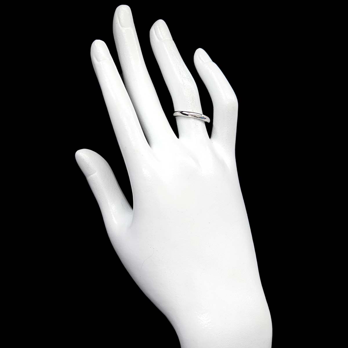 Diamond Ring Pt Platinum size6(US)