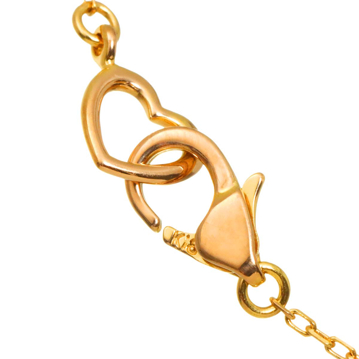 Diamond 0.14ct Necklace 18K Pink Gold 750