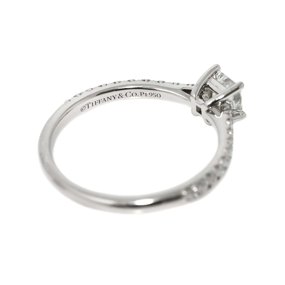 Novo Diamond 0.28ct Ring Pt size4.75-5(US)
