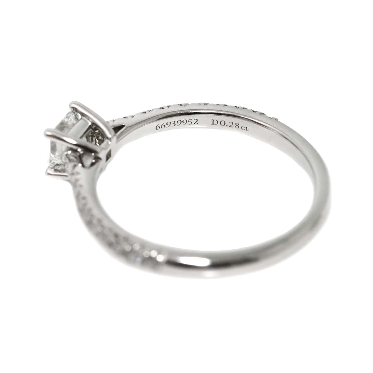Novo Diamond 0.28ct Ring Pt size4.75-5(US)
