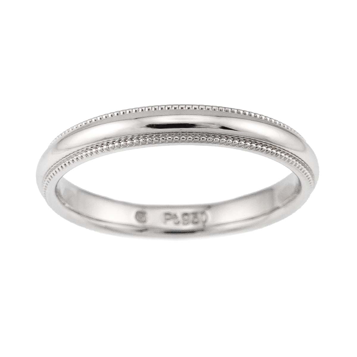Milgrain Ring Platinum Size3.75(US)