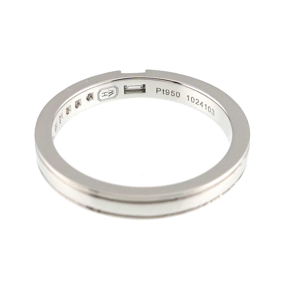 Traffic Diamond Ring Pt Platinum size8-8.25(US)