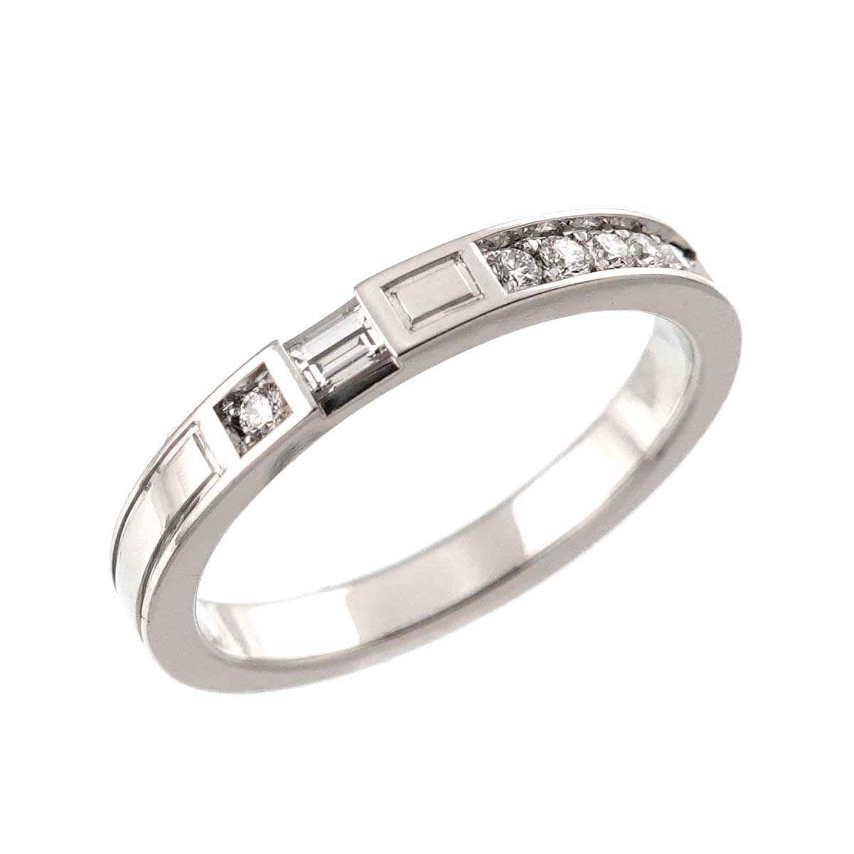 Traffic Diamond Ring Pt Platinum size8-8.25(US)