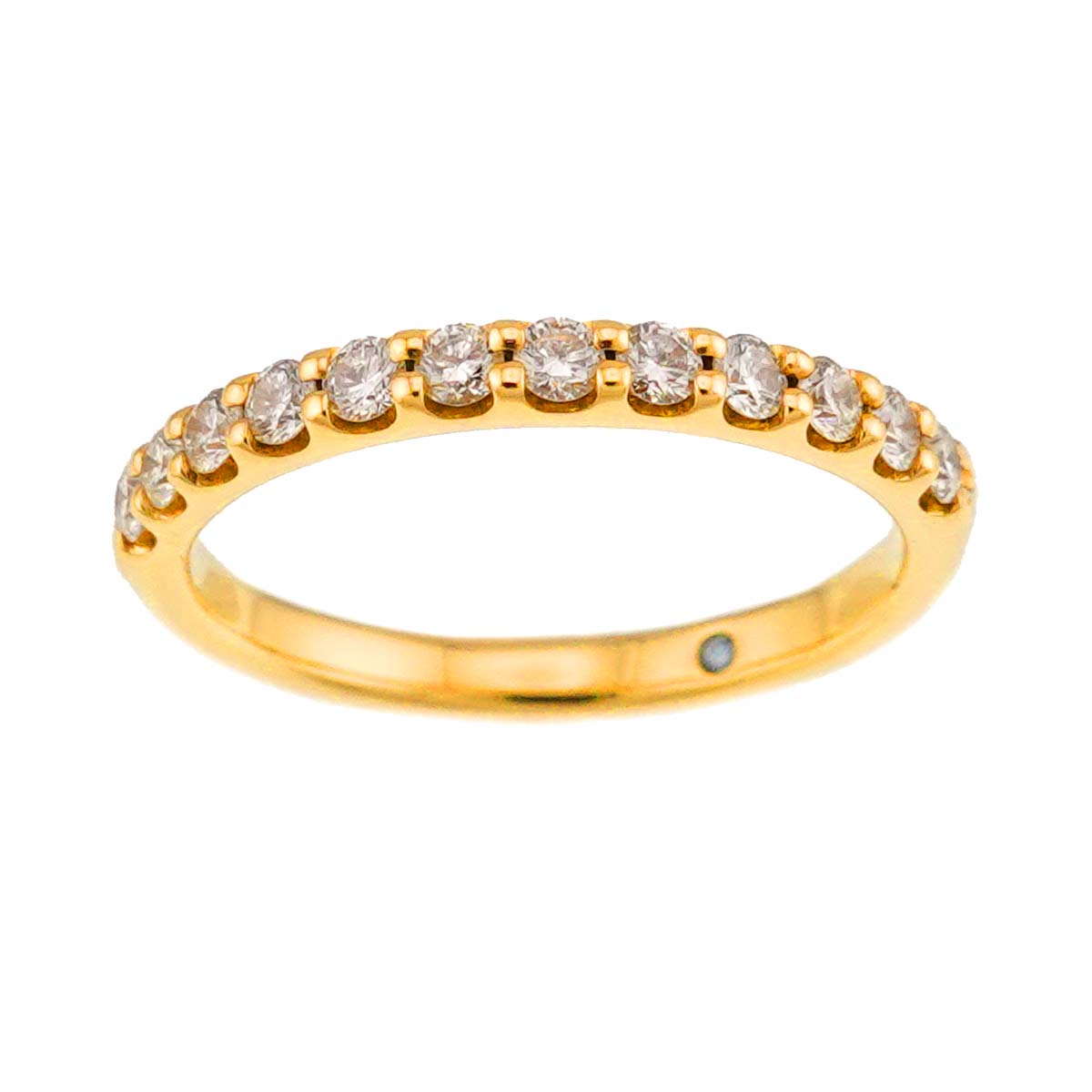 Diamond 0.30ct Ring 18K YG 750 size5.25(US)