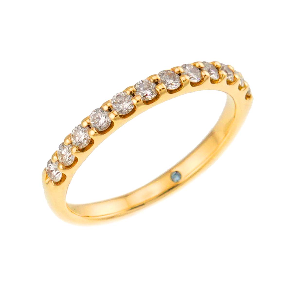 Diamond 0.30ct Ring 18K YG 750 size5.25(US)