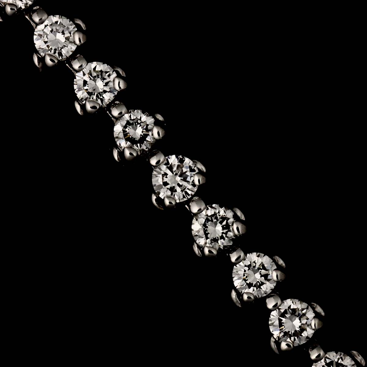 Diamond 1.50ct Bracelet 18K 14K White Gold 750 585