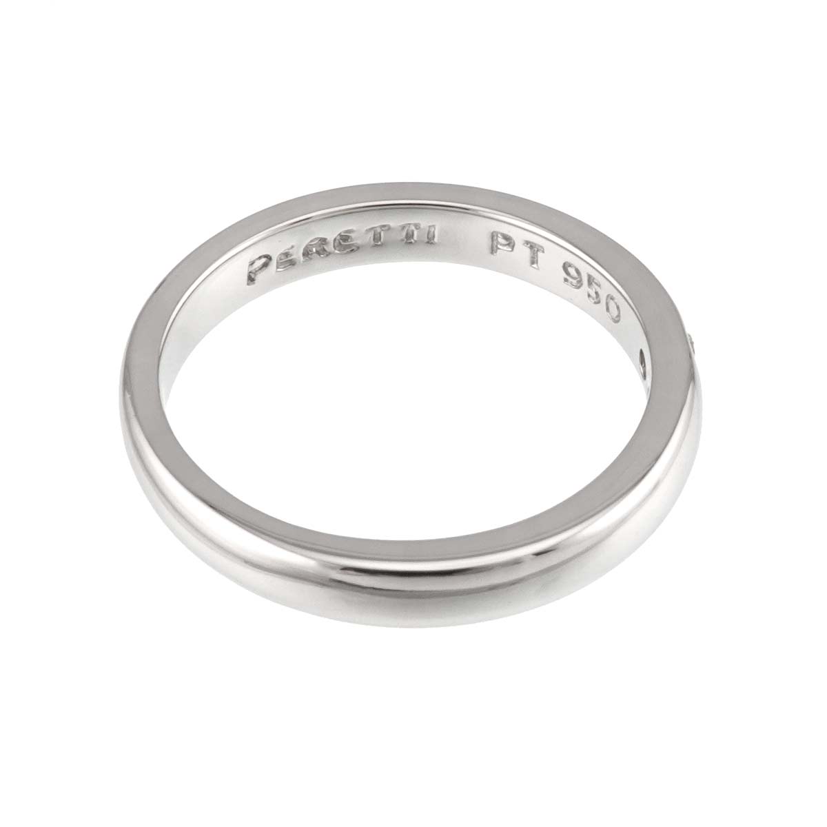 Stacking Band Ring Diamond 1P Platinum Size4.5(US)