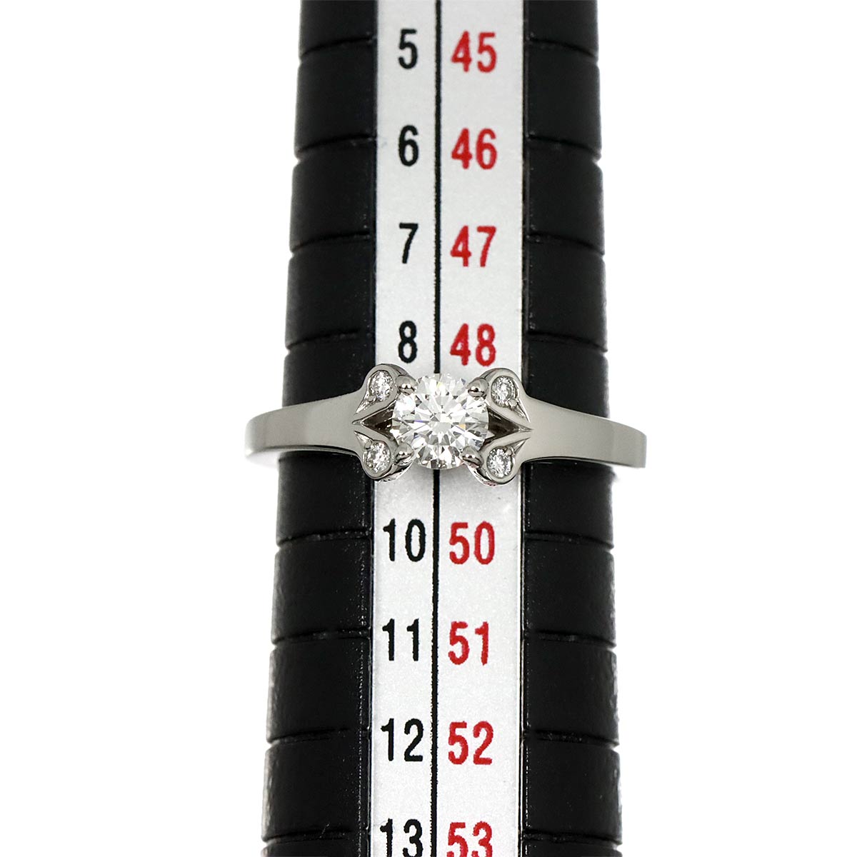 Ballerine Diamond 0.30ct Ring Pt Size49 4.75-5(US)