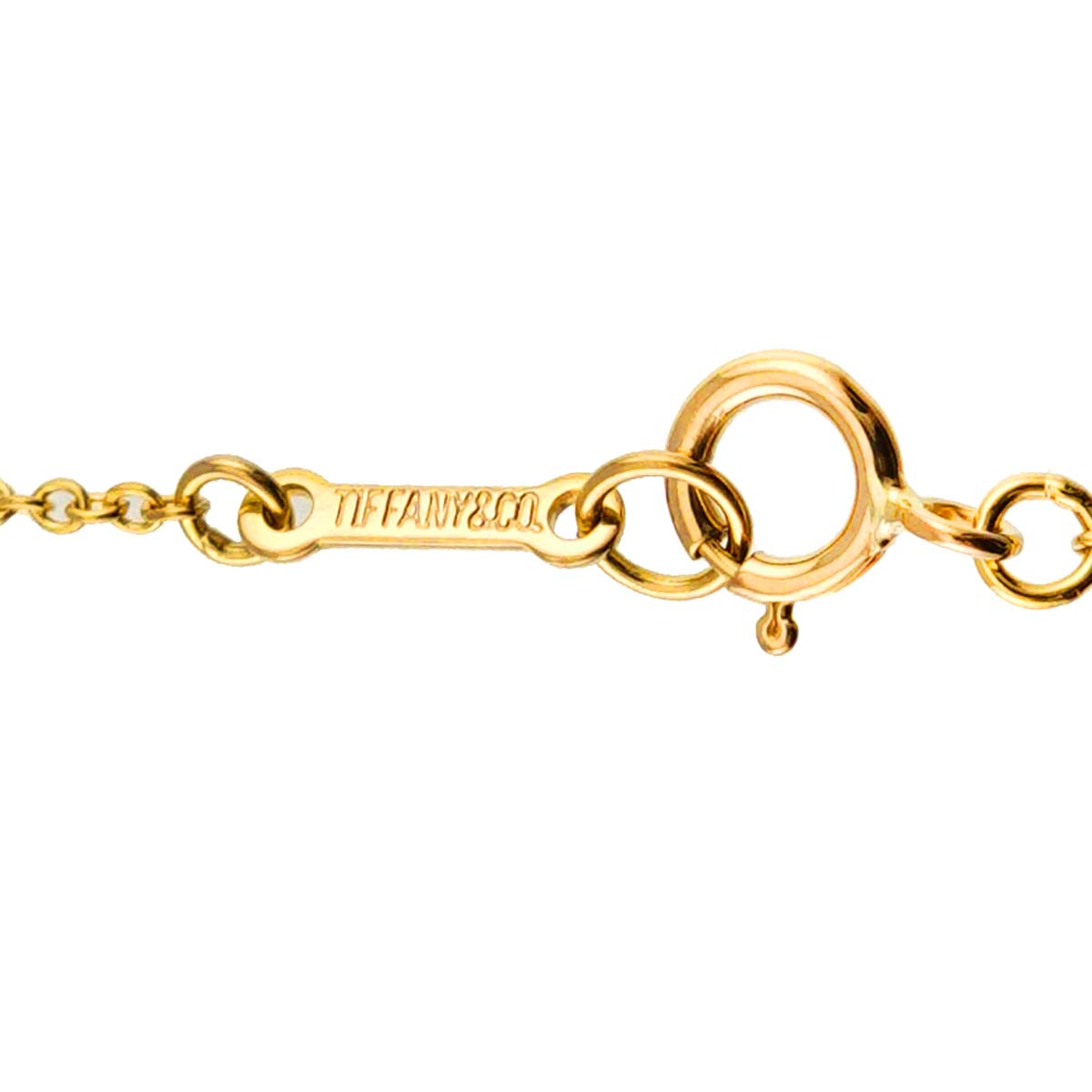 Bean Necklace 18K Yellow Gold 750