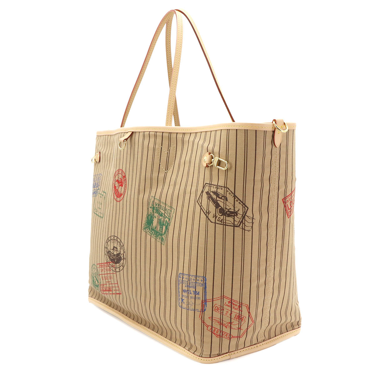Neverfull Inside Out GM Tote Shoulder Bag Stamp M11948