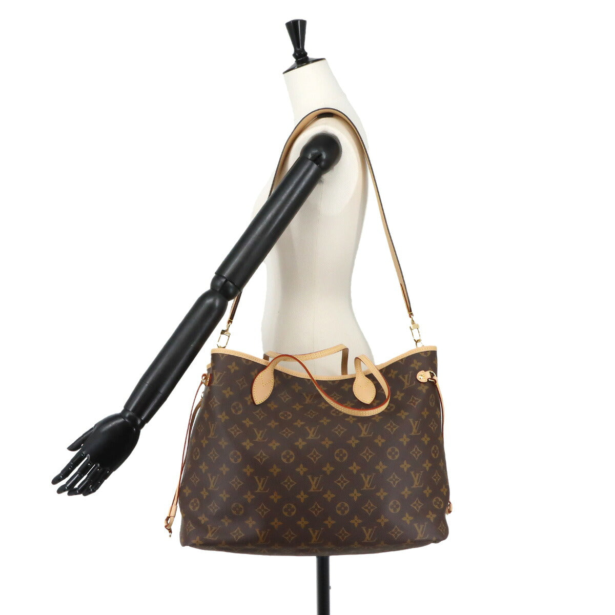 Neverfull Inside Out GM Tote Shoulder Bag Stamp M11948