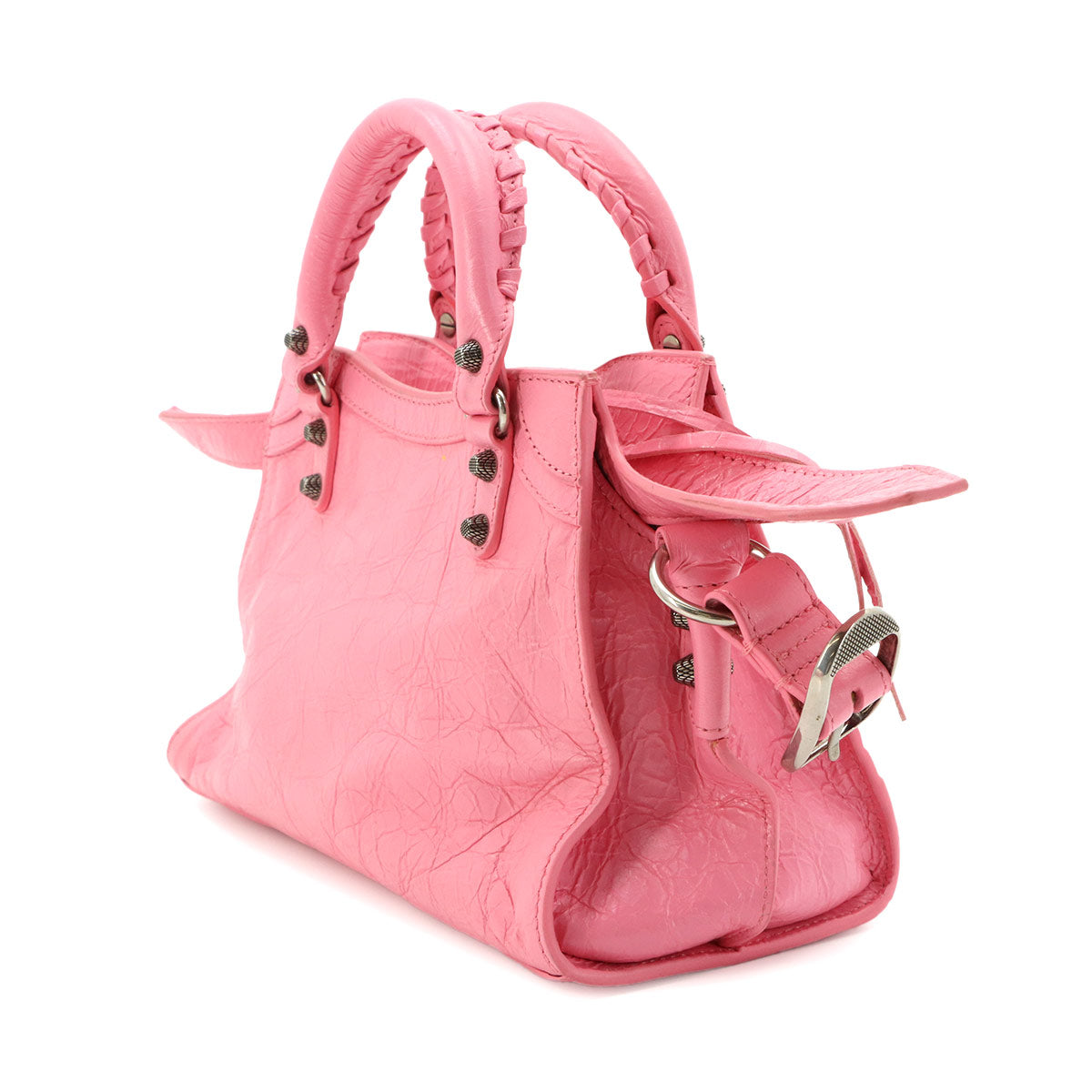 Neo Cagole XS Hand Shoulder Bag Leather PInk 700940