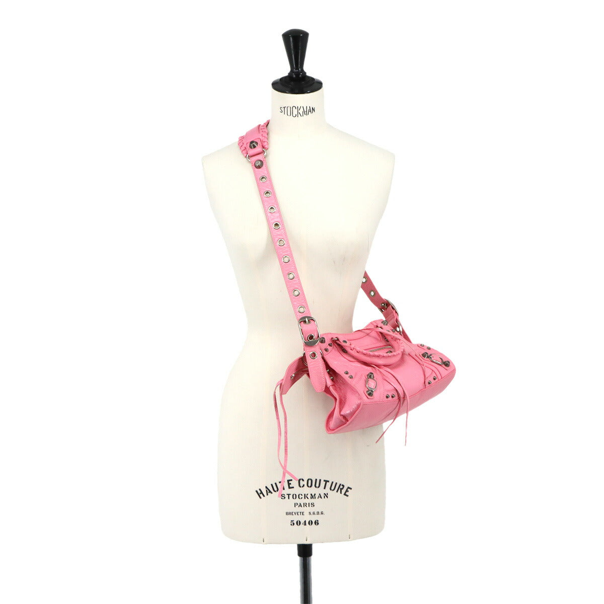 Neo Cagole XS Hand Shoulder Bag Leather PInk 700940