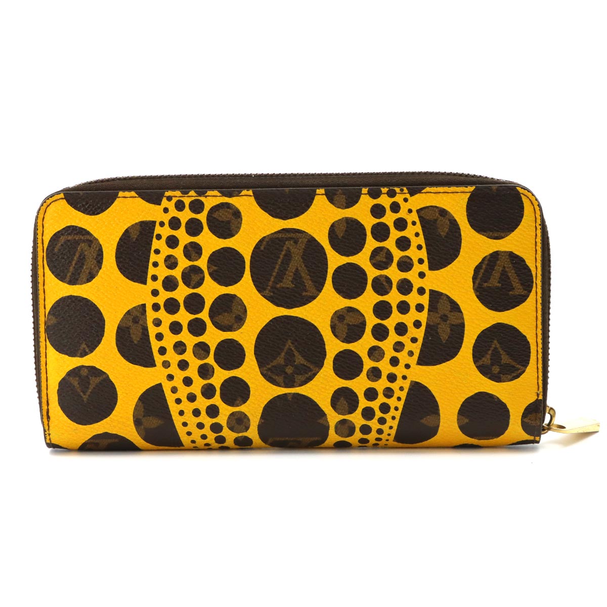 Monogram Pumpkin Dot Zippy Wallet Long Jaune M60449