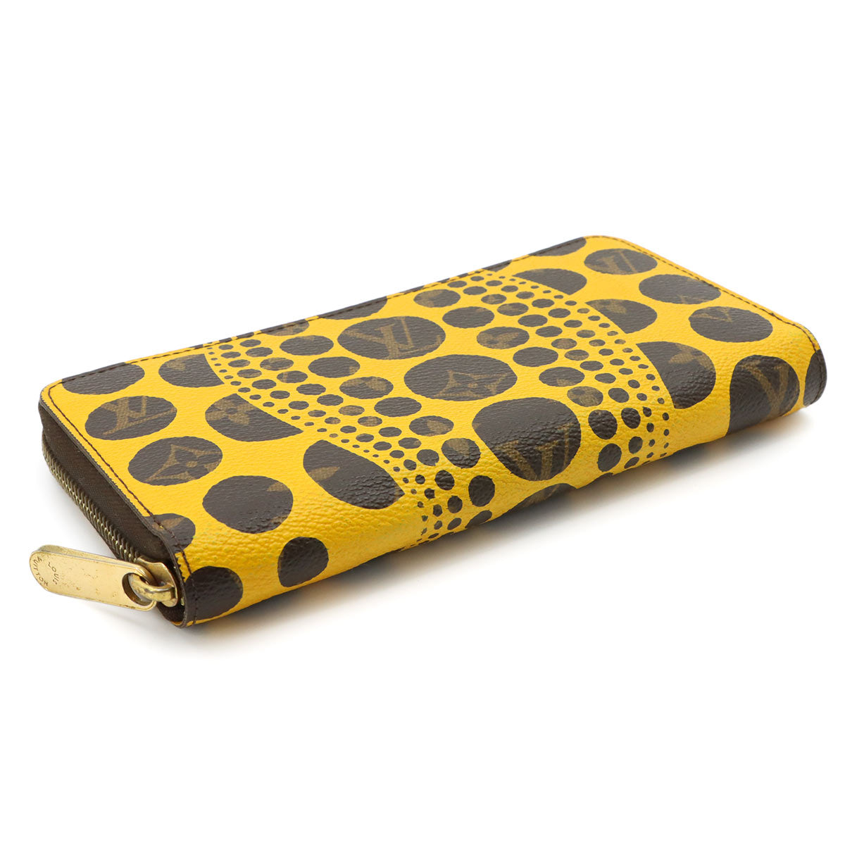 Monogram Pumpkin Dot Zippy Wallet Long Jaune M60449