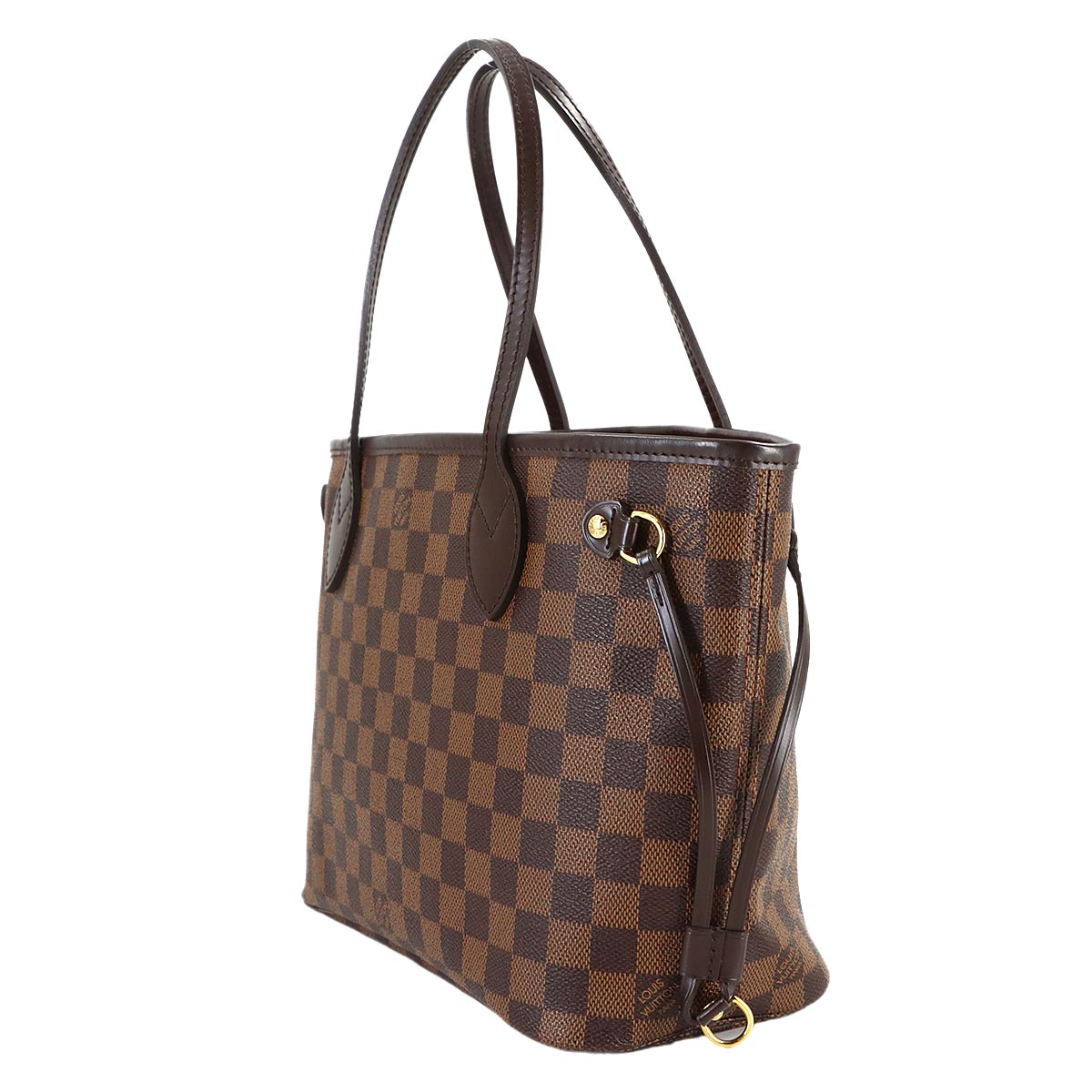 Damier Neverfull PM Tote Bag Ebene N51109 Purse