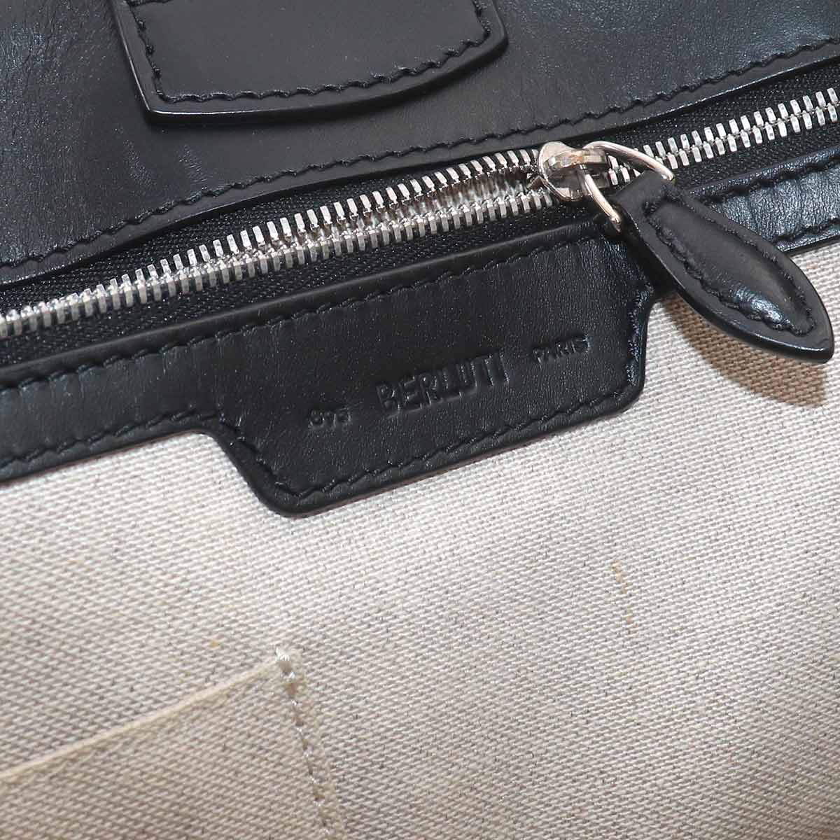 Calligraphy Toujours Mini Tote Bag Gray Purse