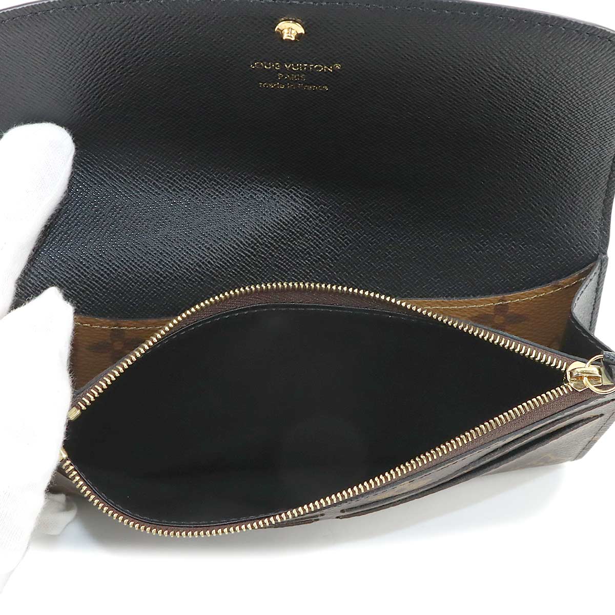 Monogram Reverse Emilie Wallet Brown M82157