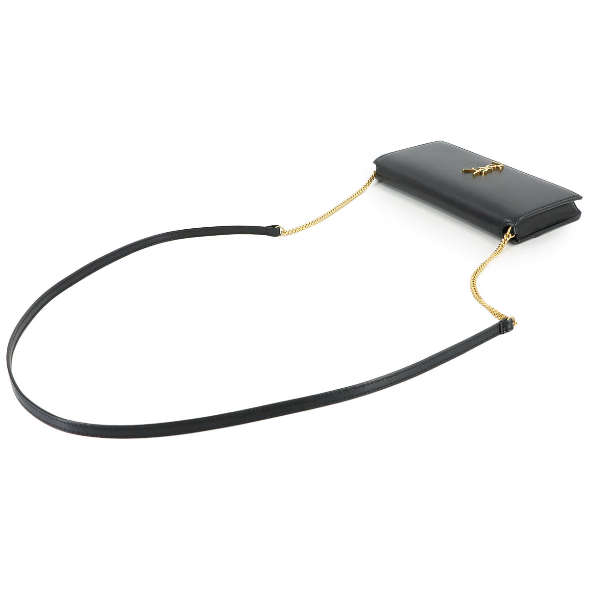 Cassandra Phone holder Shoulder Bag Leather Black