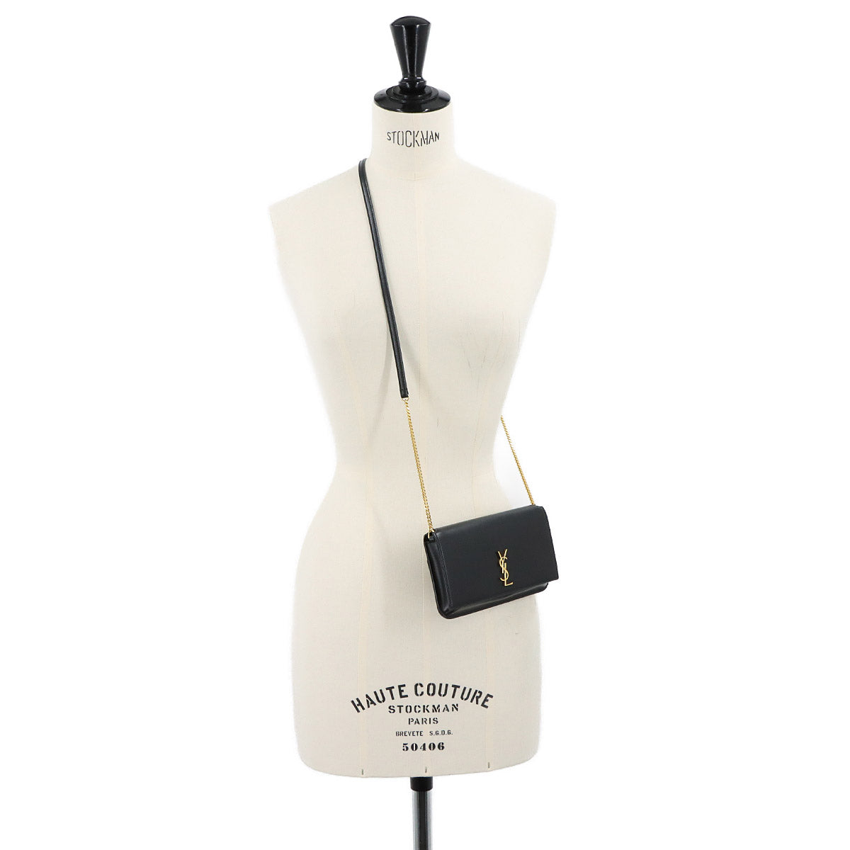 Cassandra Phone holder Shoulder Bag Leather Black