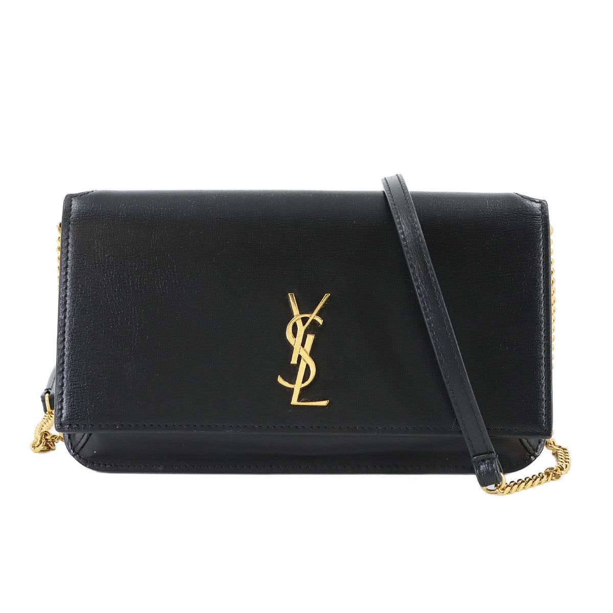 Cassandra Phone holder Shoulder Bag Leather Black