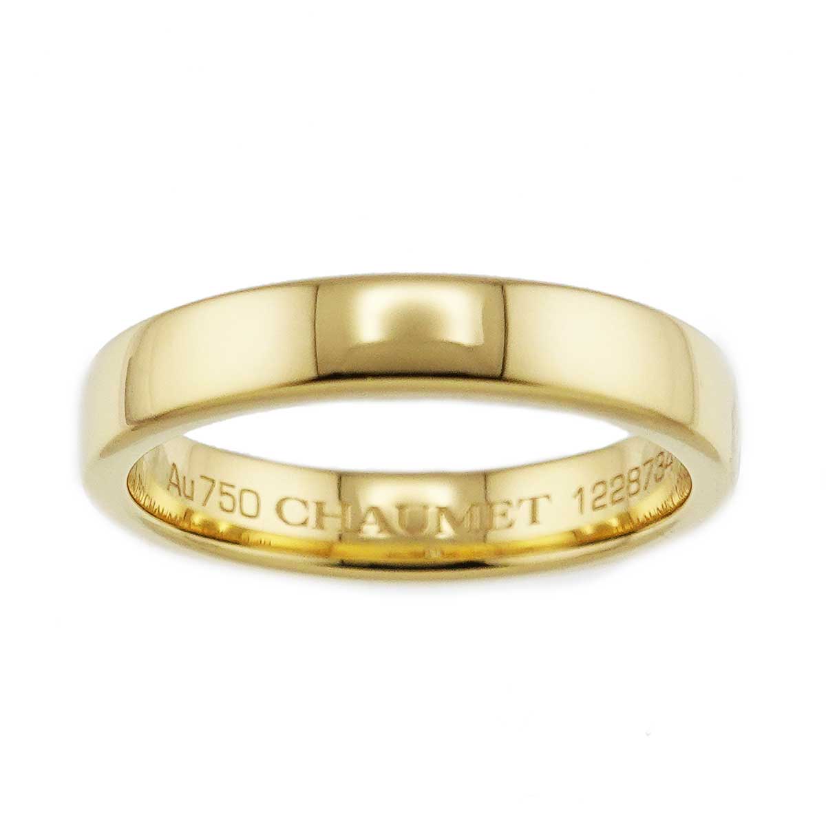 Diamond Ring 18K YG 750 size49 4.75-5(US)