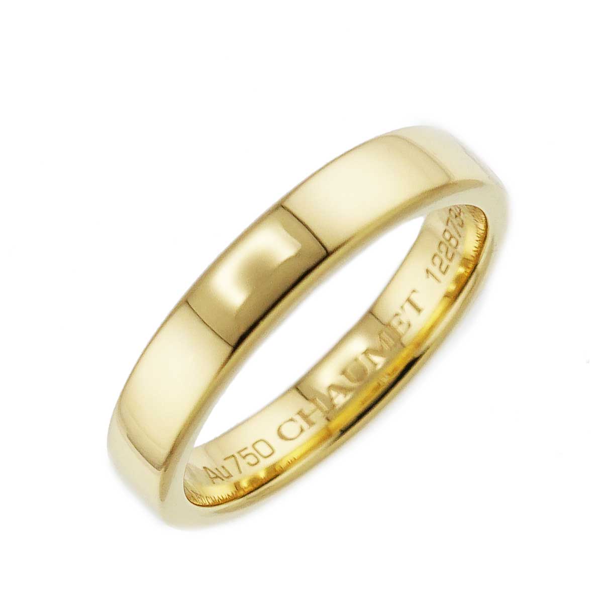 Diamond Ring 18K YG 750 size49 4.75-5(US)