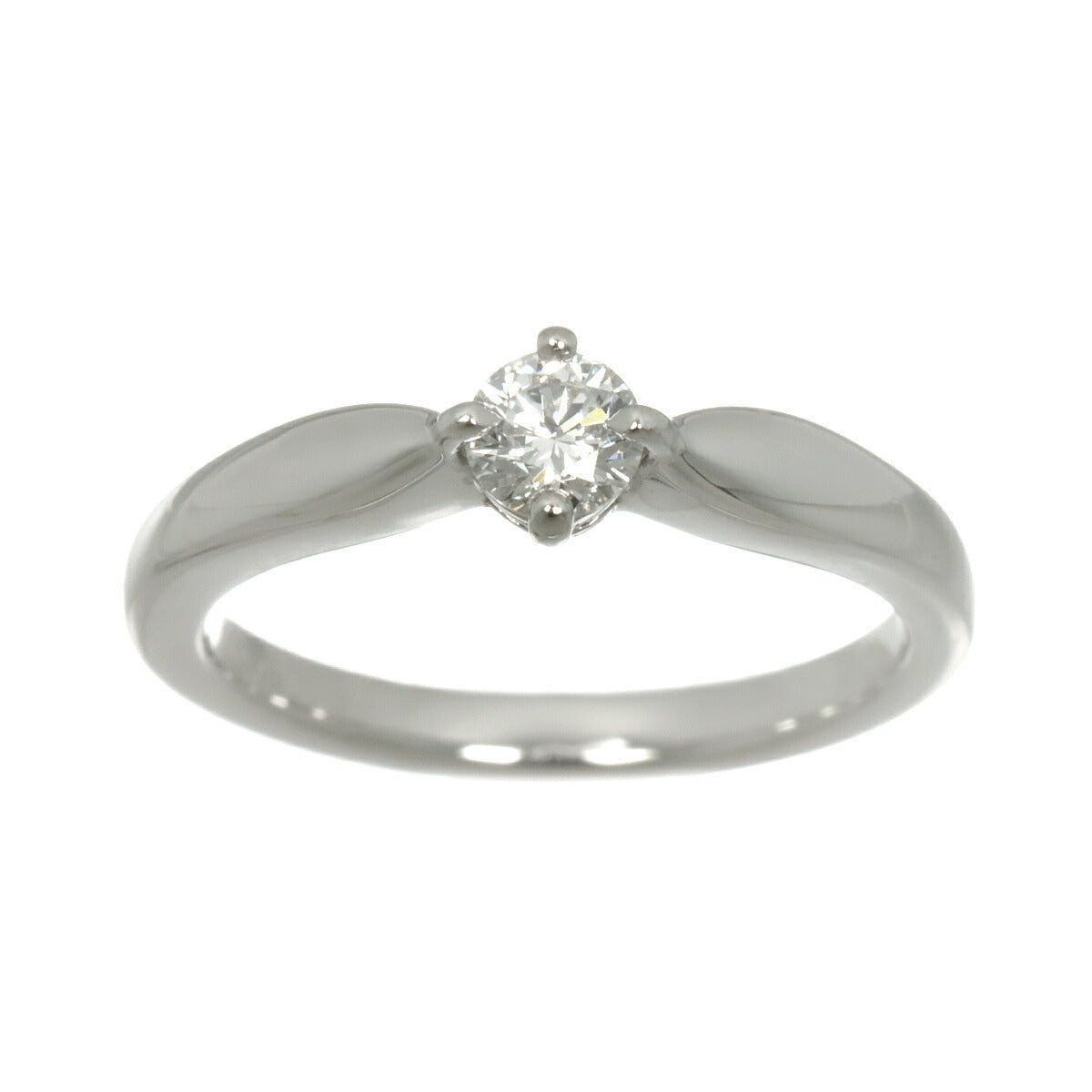 Diamond 0.24ct F/VS1/VG Ring Platinum size4.75-5(US)