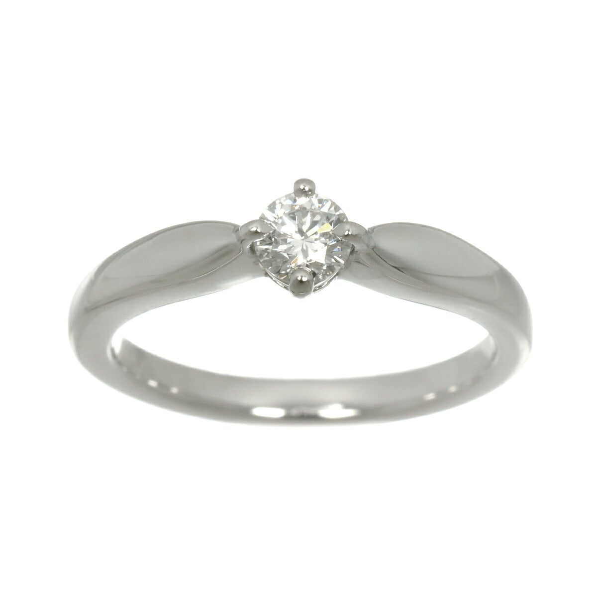 Diamond 0.24ct F/VS1/VG Ring Platinum size4.75-5(US)