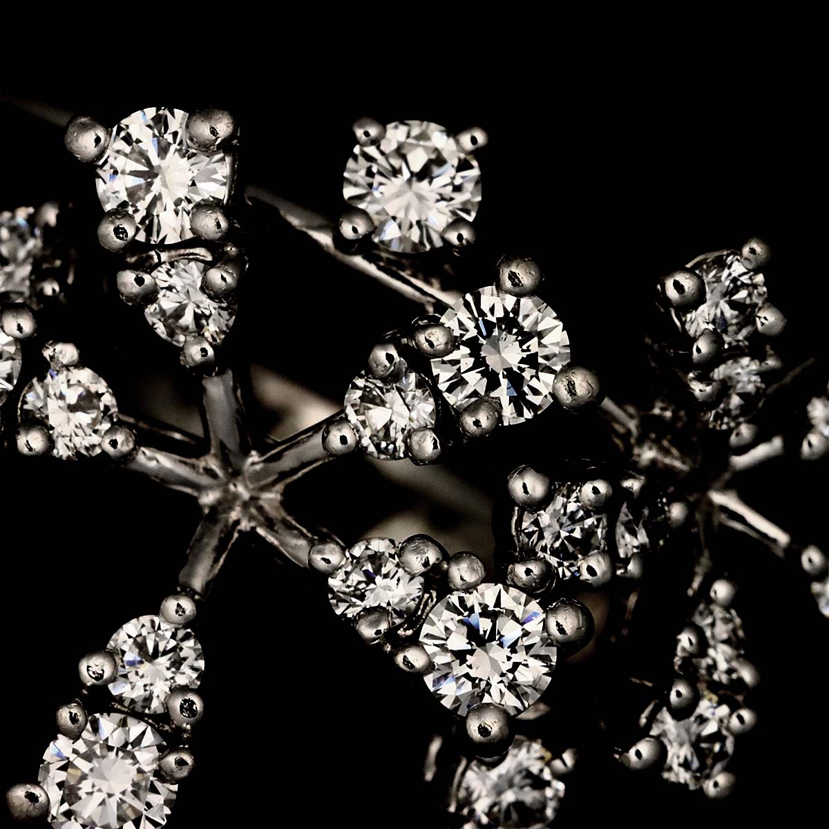 Diamond 0.58ct Ring Platinum size6(US)
