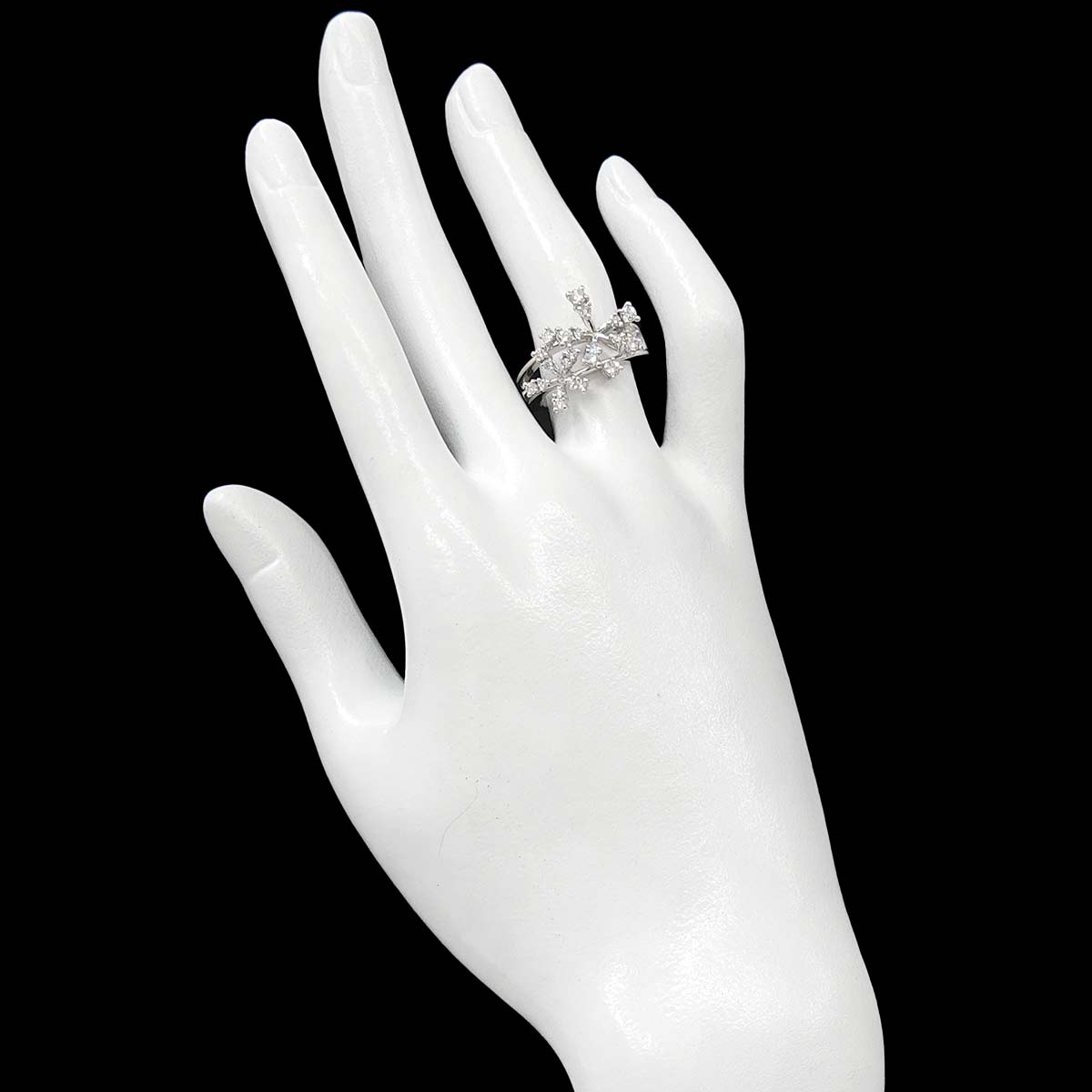 Diamond 0.58ct Ring Platinum size6(US)