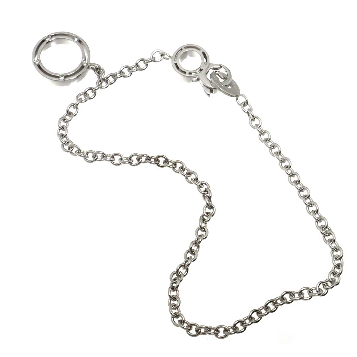 D-SIDE Diamond Bracelet 18K WG 750