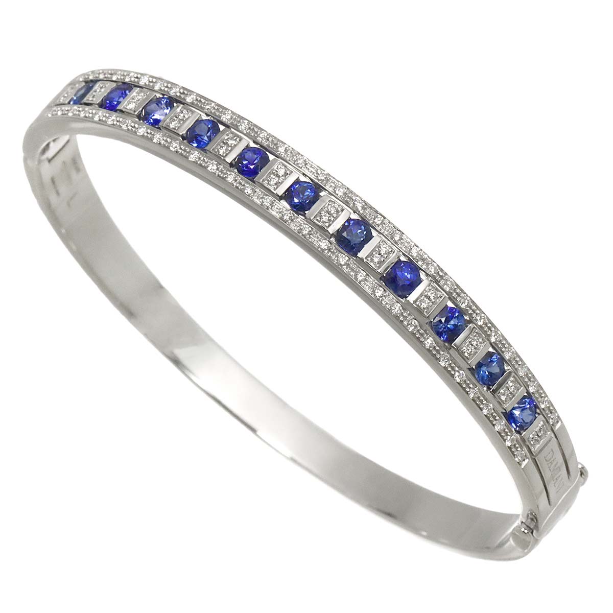 Belle Epoque Sapphire Diamond Bracelet 18K WG 750 sizeL