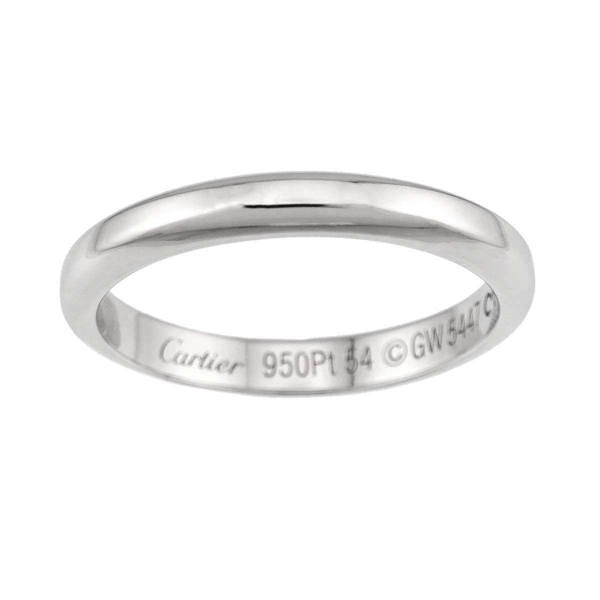 Declaration Ring Pt Platinum size54 6.75(US)