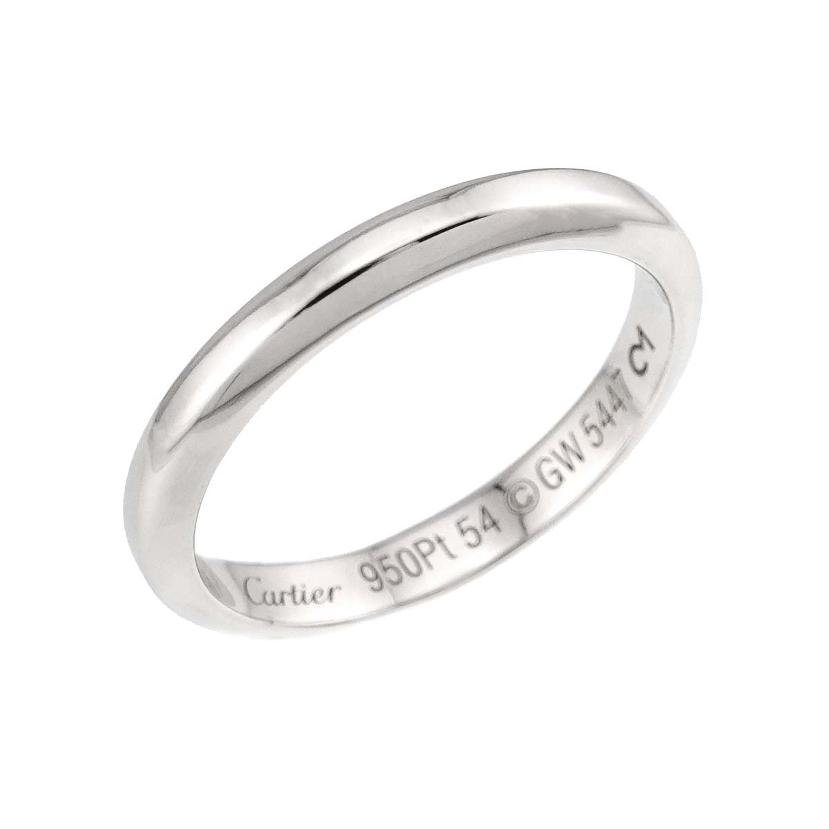 Declaration Ring Pt Platinum size54 6.75(US)
