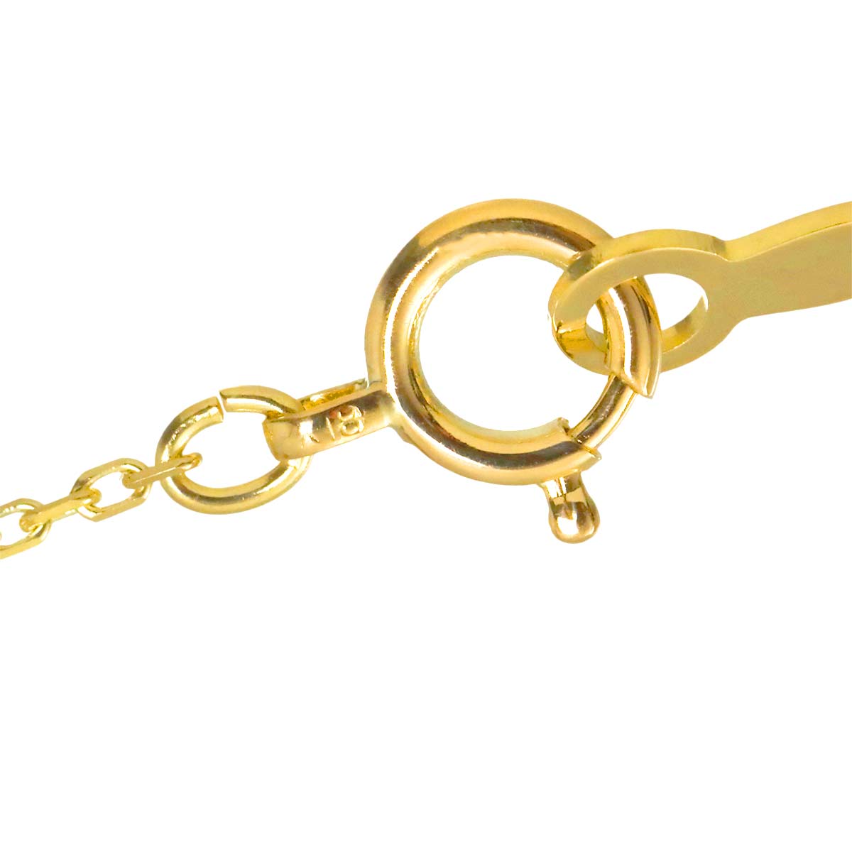 Akoya Pearl 7.0mm Diamond Necklace 18K Yellow Gold 750